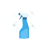 Cleaning Spray Bottle with Sparkle - OSIBISA Jasa Cleaning Service Malang