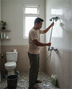 Layanan Pembersihan Kamar Mandi - OSIBISA Jasa Cleaning Service Malang
